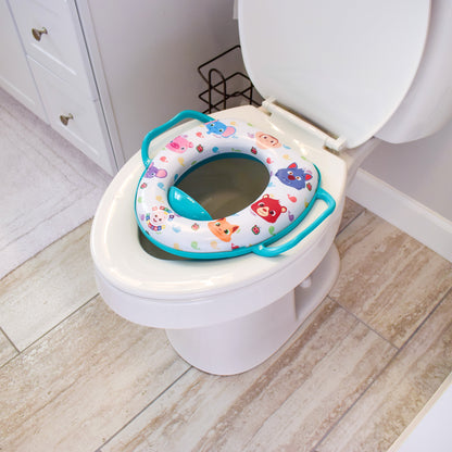 Soft Potty Training Seat with Storage Hook and Handles, Toddlers 12+ Months, Unisex