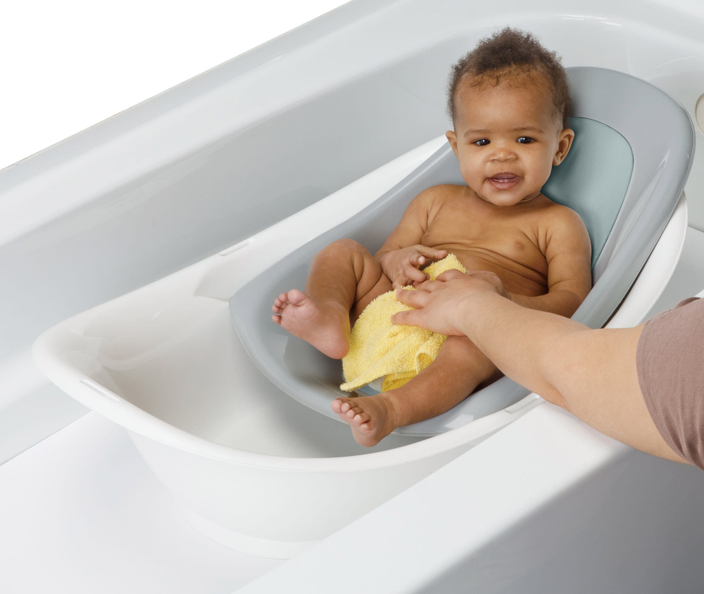 3-In-1 Clean Fun Rigid Baby Bathtub, Harbor Mist