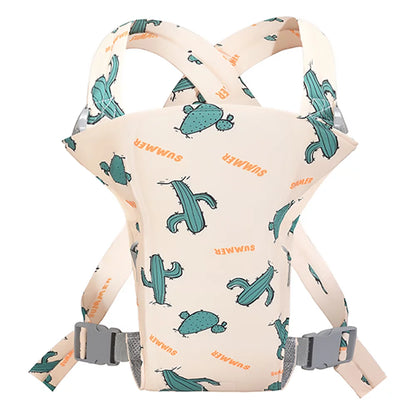 4 in 1 Baby Carrier,Infant Carrier Ergonomic Baby Carrier Backpack,Breathable Front Back Carrying Wrap Seat for Newborn Toddlers Girl and Boy,Colorful