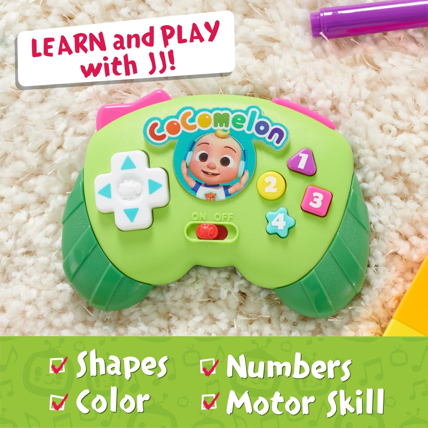 Lots to Learn Game Controller, Preschool Learning and Education Baby and Toddler Toys