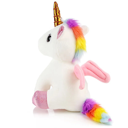 10" Unicorn Stuffed Animal Plush Toy Gift for Girls, Kids, Toddlers Birthday and Christmas