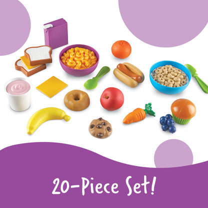 New Sprouts Munch It! Food Set - 20 Pieces, Pretend Play Toys for Boys and Girls Ages 18+ Months