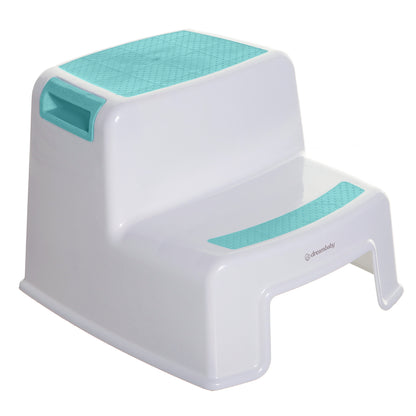 2-Up Step Stool for Kids and Toddlers - Aqua