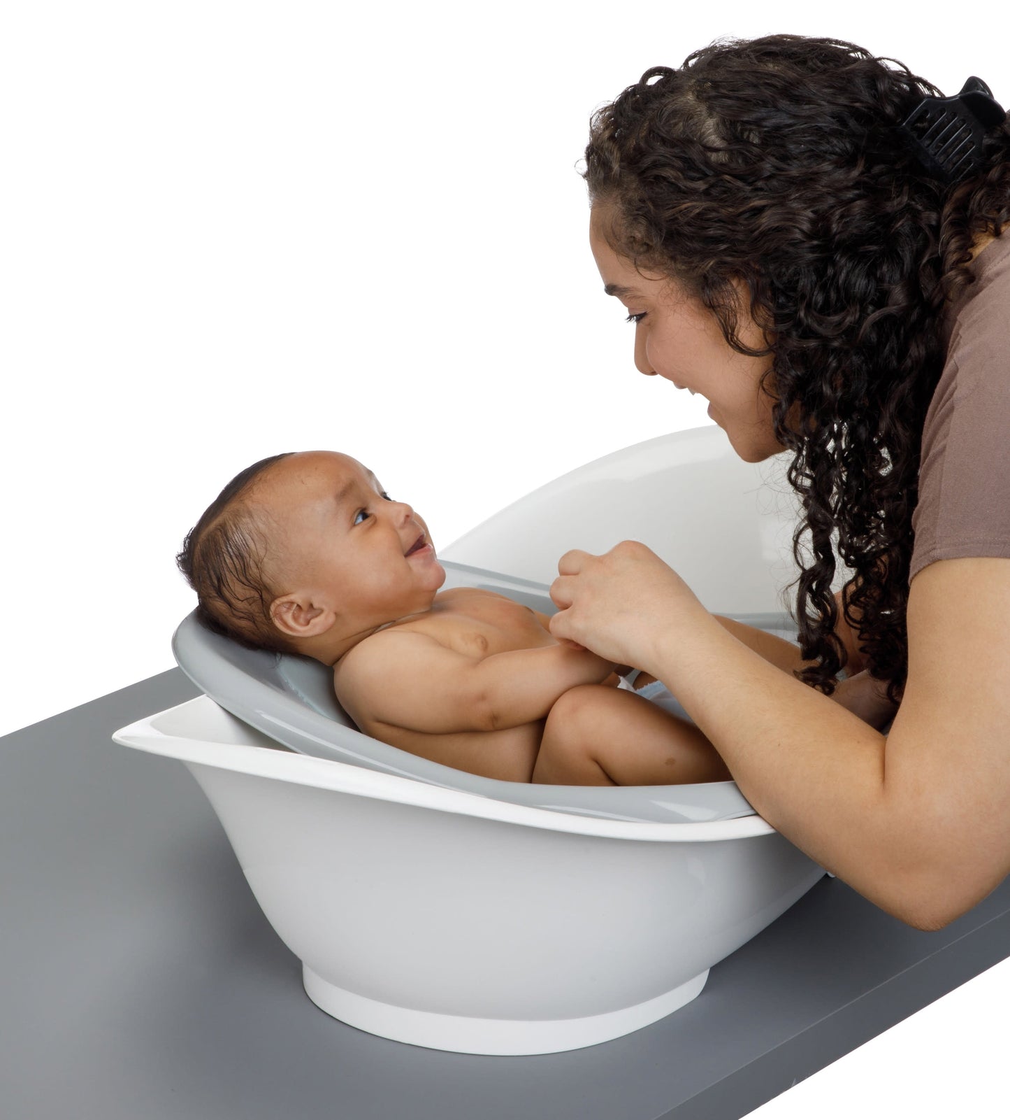 3-In-1 Clean Fun Rigid Baby Bathtub, Harbor Mist