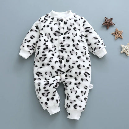 Baby Clothes for Newborn for Spring Winter Infant Jacket for Girls/Boys Baby Jumpsuit Soft Flannel Bebe Romper Baby Girl Clothes