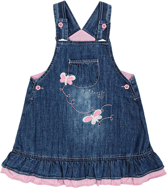 3M-3Years Baby Girl Denim Casual Cute Suspender Dress