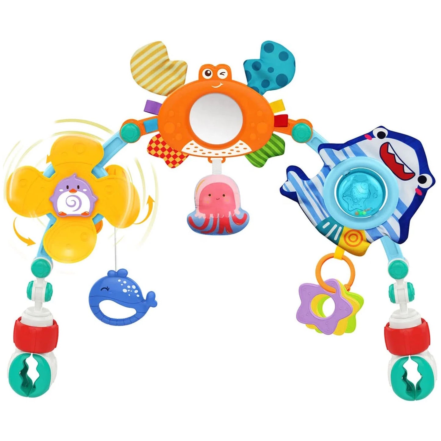 Baby Toys, Baby Stroller Arch Toys, Baby Car Seat Toys, Infant Toys, Toddler Toys Boy Girl 0 3 6 9 12 24 Months