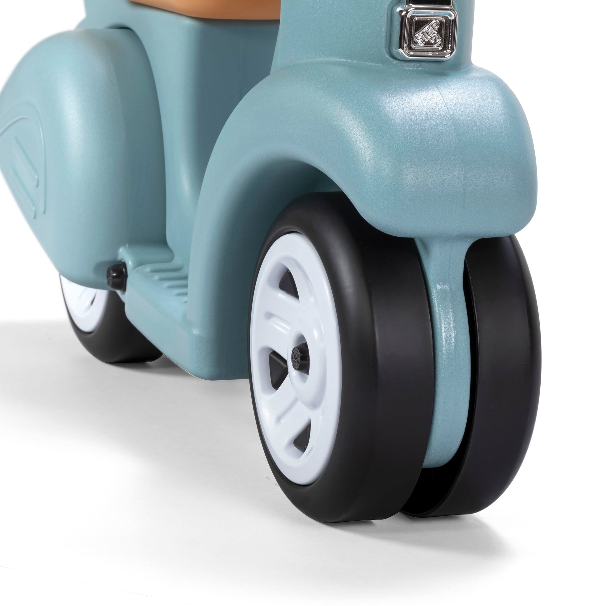 Ride along Aqua Scooter Foot to Floor Ride on Toy for Toddlers