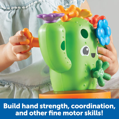 Carlos the Pop & Count Cactus - 16 Pieces, Educational Toys for Boys and Girls Ages 18+ Months, Toddler Toys