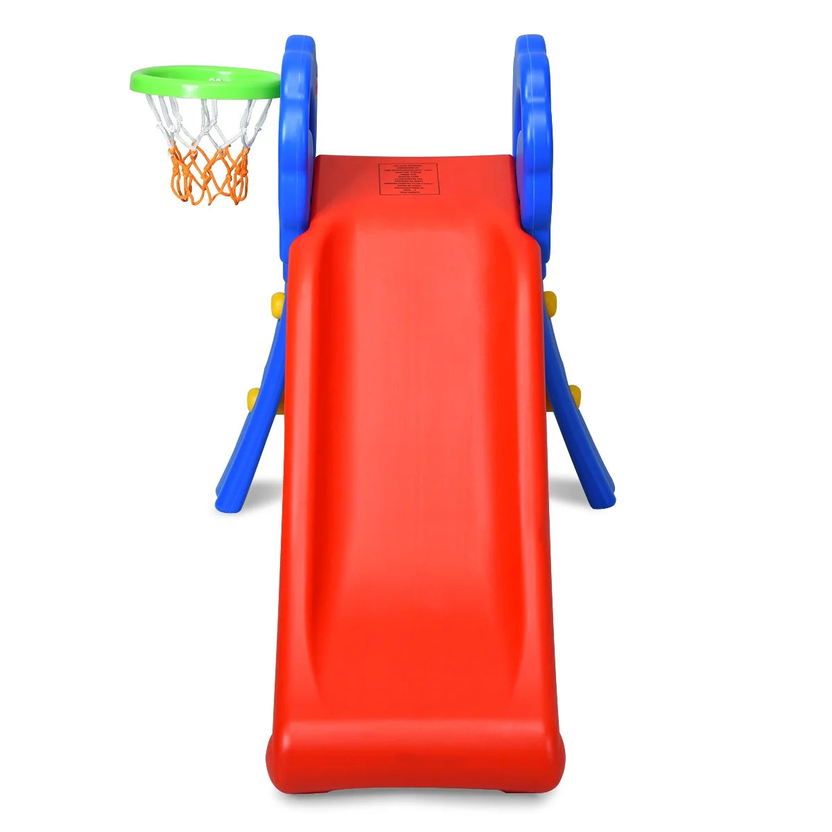 Children Kids Toddlers Folding Slide with Bask