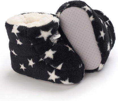 Unisex Newborn Baby Boys Girls Warm Winter Snow Boots Toddler Soft Sole Anti-Slip Infant Prewalker Crib Booties Shoes